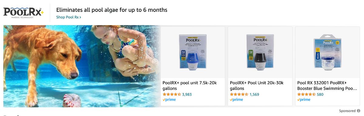 Pool Supplies from Amazon